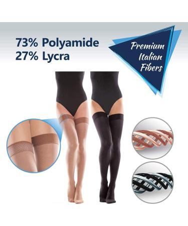 Buy TOROS GROUP Medical Compression Stockings 2nd Class 23-32 mmHg XL Black - International Shipping Available - Buy Online on GoSupps.com