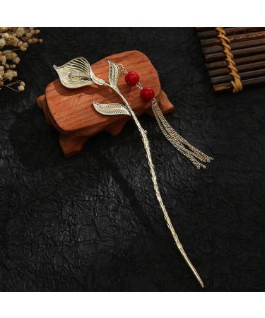 Beavorty Crystal Hair Accessories Long Hair Stick Women Hair Stick Hair Sticks for Long Hair Chinese Flower Hair Sticks Chinese Chignon Pin Ponytail Holder Women's Manual Hair Clip Plastic - Buy Online on GoSupps.com