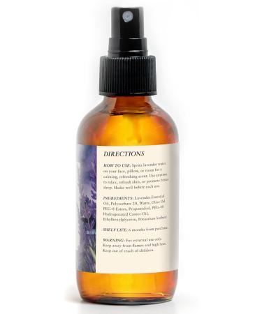 Lavender Spray for Sleep Soothing Pillow Mist for Deep Relaxation Stress Relief and Restful Nights Calming Aromatherapy for Sleeping Lavender Linen Spray for Bedding 4 oz - Buy Online on GoSupps.com