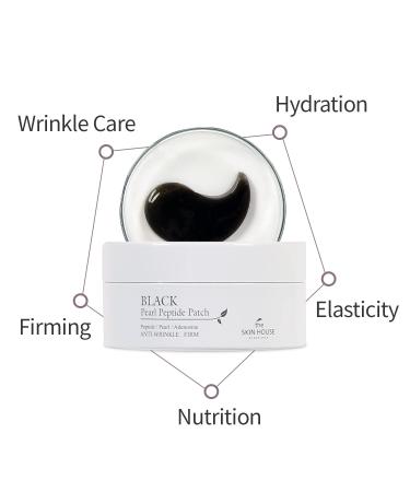 The Skin House Black Pearl Peptide Patch - Nourishing & Moisturizing Patches for Dry Skin | 90g/60pcs | Enhance Skin Elasticity - Buy Online on GoSupps.com
