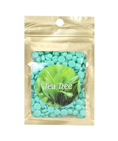Hair Removal Wax Beads Natural Soft Hot Hard Bean Facial Body Hair Depilatory Tea Tree wax beans