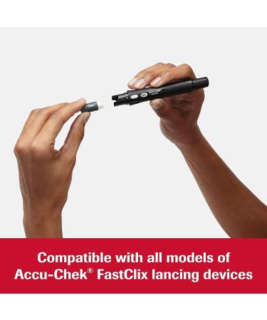 ACCU-CHEK FastClix Lancets 102 Each - Pack of 2 | Efficient Blood Glucose Testing - Buy Online on GoSupps.com