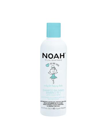 NOAH Natural Kids 2 in 1 Shampoo & Conditioner For Moisturising and Detangling 250ml