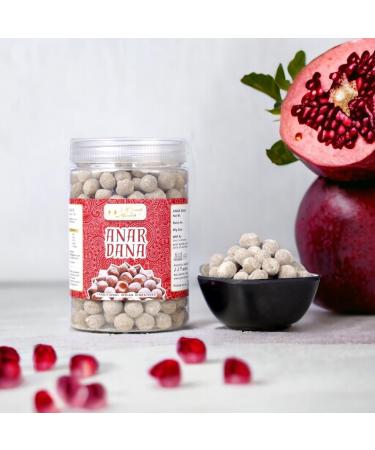 JJ Crunch N Munch Anardana Churan Goli - Pack of 2 (350 Gram Each) Anar dana Traditional Churans Goli - After Meal Mouth Freshner Hygenically Jar Packed - Buy Online on GoSupps.com
