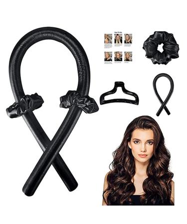 Silk Hair Wrap Rod Headband for Heatless Overnight Curls - Soft Foam Rollers for Long Natural Hair - Buy Online on GoSupps.com