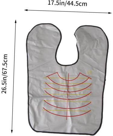 FOMIYES Haircut Cape Cloth 2pcs hair coloring shampoo hair dye shampoo color depositing shampoo Make Up Cape bib overalls 67.5*44.5*1cmx2pcs - Buy Online on GoSupps.com