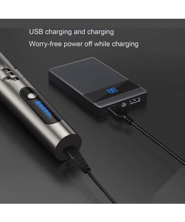 Buy Electric Hair Clippers for Men | Cordless Rechargeable Hair Trimmer & Cutting Kit | Professional Barber LED Display Grooming Kit - Buy Online on GoSupps.com