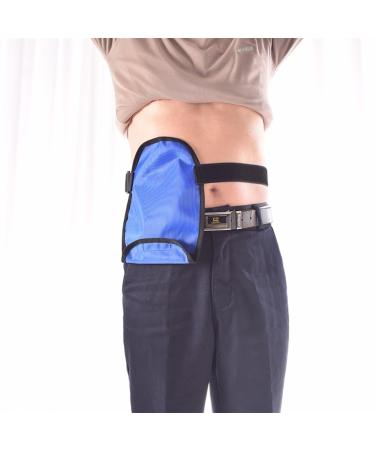 Ostomy Belt Stealth Belt for Ostomy Bag Adjustable Ostomy Support Belt Colostomy Supplies Ostomy Belt for Men and Women Inner Pocket to Hold Ostomy Pouch for Sport & Swimming Ostomy Supplies(Blue Blue a
