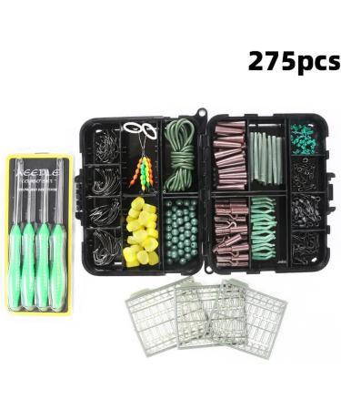 275-Piece Carp Fishing Accessories Set | Leader Clips Beads Tubes Swivels Bait Clips & Rigs - Premium Quality for International Shipping - Buy Online on GoSupps.com