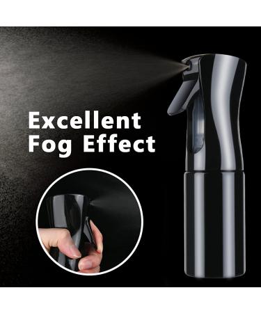 Uraqt 200ml Water Spray Bottle for Hairdressers | Salon Hair Water Spray Tool - Black - Buy Online on GoSupps.com