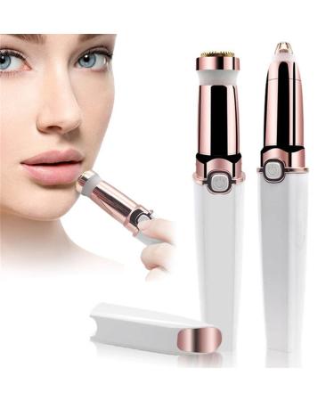 Facial Hair Removal for Women Facial Hair Remover for Women Face Painless Precision USB Rechargable Cordless Electric Eyebrow Shaver for Women and Men Febuy