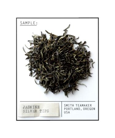 Smith Teamaker Jasmine Silver Tip No. 96 | Caffeinated Green Tea with Jasmine Blossoms | 6-Pack of Full Leaf Sachets (90 Total) - Buy Online on GoSupps.com