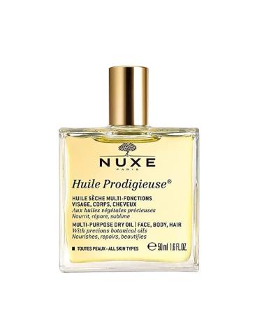 NUXE Huile Prodigieuse Multi-Purpose Dry Oil, 1.6 Fl oz 1.6 Fl Oz (Pack of 1)