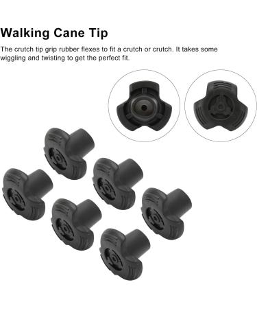 6 parts flexible stick tip for accessories for stick tips and crutches - Buy Online on GoSupps.com