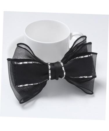 FRCOLOR Hair Fabric Butterfly Hair Clip hair bows girls hair clip women hair bow Women Cute Hair Clips black bows decor hair barrette s Miss South Korea Black - Buy Online on GoSupps.com
