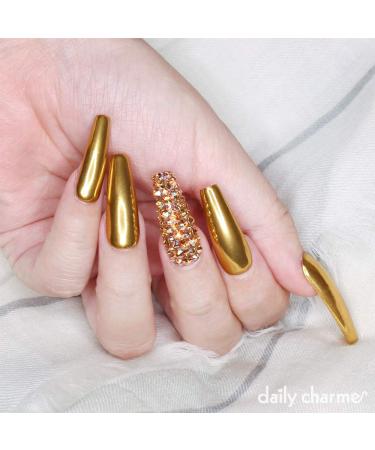 Buy Daily Charme Chrome Effect No-Wipe Top Coat Gel Polish 15ml | High Gloss Long Lasting Smooth Mirror Finish for DIY & Salon Nail Art - Buy Online on GoSupps.com