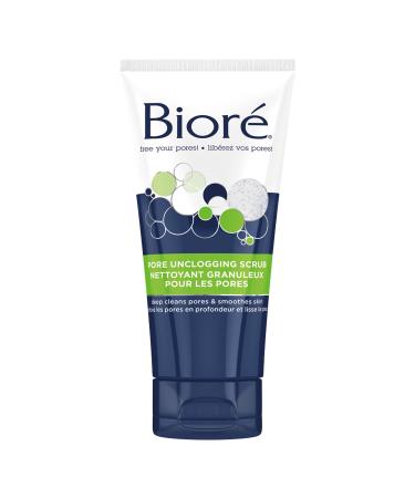 Biore Pore Unclogging Scrub Exfoliating Wash for the Face (140 g)