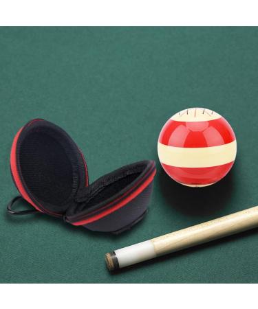 Billiards Cue Ball Training Artifact with Storage Bag - Portable Practice Assist Accessory for American Pool - Standard Lines and Dots - Size Ball + Bag - Buy Online on GoSupps.com