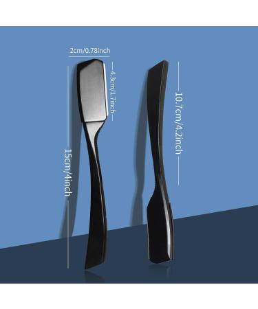Professional Stainless Steel Straight Razor for Men | Barber Shop Close Shaving Tool (Black - Buy Online on GoSupps.com