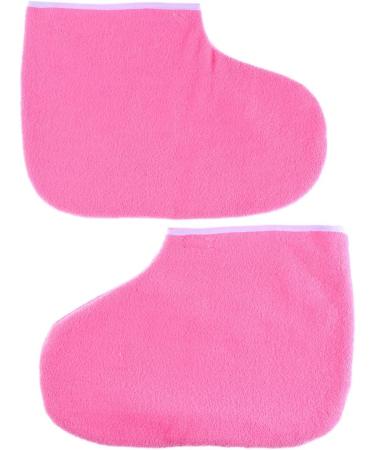 Beaupretty Wax Work Gloves work glove for women spa was bath foot cover mittens paraffin foot cover sock Miss feet Thehandy medium Pink - Buy Online on GoSupps.com