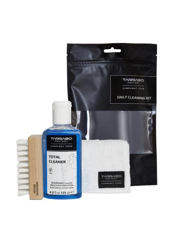 Tarrago DAILY CLEANING KIT - Potent Shoe Cleaner Brush and a Microfiber Cloth best solution for your everyday shoe care need - Our Kit specially designed to keep your footwear looking fresh and new