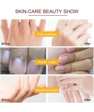 Generic Hand Mask 3 Pairs Hands Mask Moisturizing Gloves Honey and Milk Hand Masks Hand Skin Repair Renew Mask Infused Collagen + Natural Plant Extracts for Dry Aging Cracked Hands - Buy Online on GoSupps.com