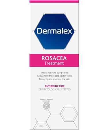 Dermalex 30g Repair Rosacea Cream - Soothes and Calms Sensitive Skin - Buy Online on GoSupps.com