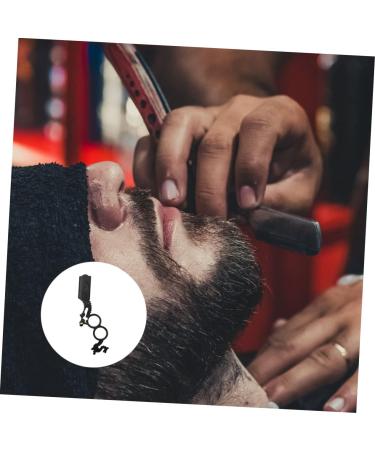Doitool Manual Hair Razor Holder - Rustproof Steel Shaver with Double Ring Flaps for Men | Travel-Friendly Bart Shaver & Hairdresser Razor - Buy Online on GoSupps.com