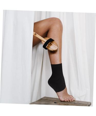 Healeved 2 Pairs Gel Heel Socks Moisturizing Feet Sock Sleep Spa Socks Heel Repair Socks Cracked Heel Socks Sunglasses Strap Moisturizing Heel Socks Non-Slip Cotton Men and Women Foot Socks 16.5x10x0.8cm - Buy Online on GoSupps.com