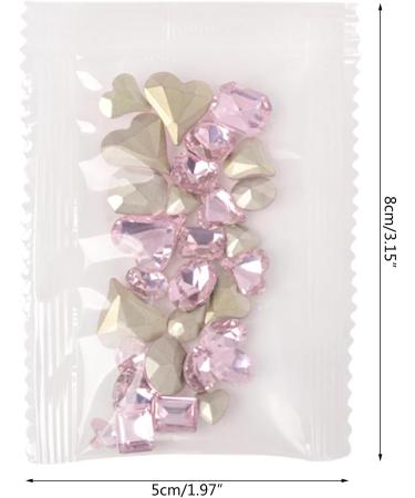30Pieces Pointed Bottom Nail Rhinestones for Nails Art Decorations Crystal Glass Stone Manicure Nail Decoration Part Nail Decoration Stones Decorative Nail Jewels Nail Art Supplies - Buy Online on GoSupps.com