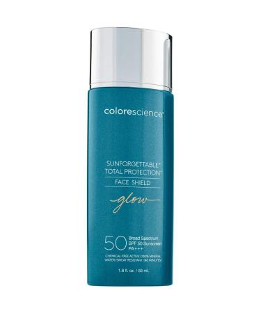 Colorescience Sunforgettable Total Protection Face Shield Glow SPF 50, Glow, 1.8 Fl Oz