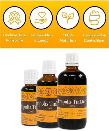 North Bush Propolis Tincture - 30% Pure Propolis Extract Drops (20ml) | Premium Beekeeping Quality - Buy Online on GoSupps.com