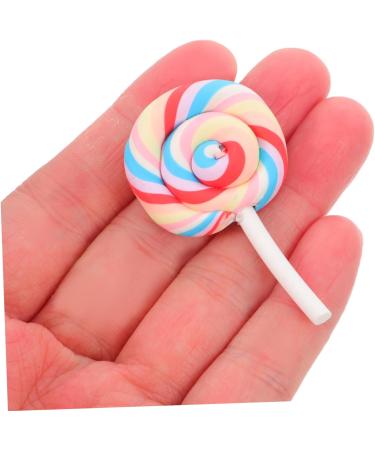 Gogogmee 20 Pcs Realistic Resin Lollipops Birthday Decorations for Boys and Girls Candy Models Random Style - Buy Online on GoSupps.com