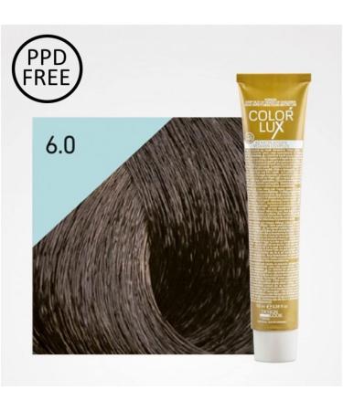 Design Look Permanent Colour Lux 6.0 Dark Blonde 100 ml - Buy Online on GoSupps.com