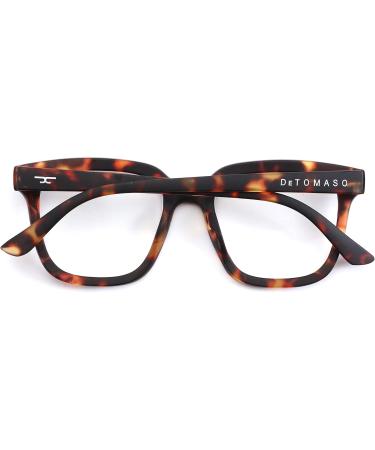 De Tomaso Women's 526 Tortoise Reading Glasses - Stylish Comfortable & International Shipping Available - Buy Online on GoSupps.com