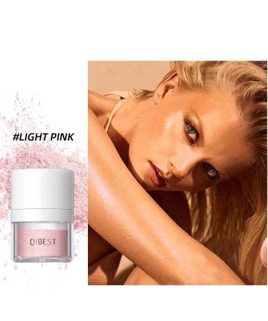 Polvo De Hadas Shimmering Powder Fairy Bomb Highlighter Makeup - Long Lasting Glow for Face Illumination & Contour (Light Pink) - Buy Online on GoSupps.com