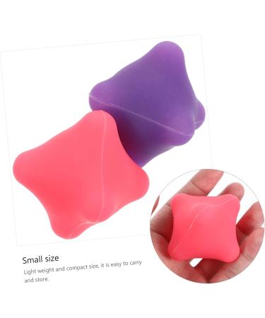 Beaupretty 4-Piece Hex-Grip Acupressure Ball Set | Portable Silicone Massage Balls for Trigger Point Therapy | Yoga & Self-Massage Device - 2 Colors Available - Buy Online on GoSupps.com