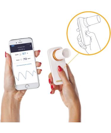 MIR SMART ONE OXI - Advanced Oximeter & Spirometer for Home Use | SpO2 BPM Peak Flow & FEV1 Monitoring - Buy Online on GoSupps.com
