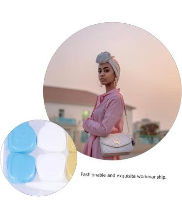 JECOMPRIS Portable Contact Lens Container - 2 Pack Travel Case for Cosmetics & Care | Ideal for International Shipping - Buy Online on GoSupps.com