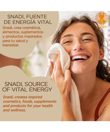  Snadi Kojic Acid & Turmeric Soap | 200g | 100% Natural | Brightening & Anti-Spots | Brightens Skin | Evens Complexion | Reduces Dark Spots Melasma & Scars - Buy Online on GoSupps.com