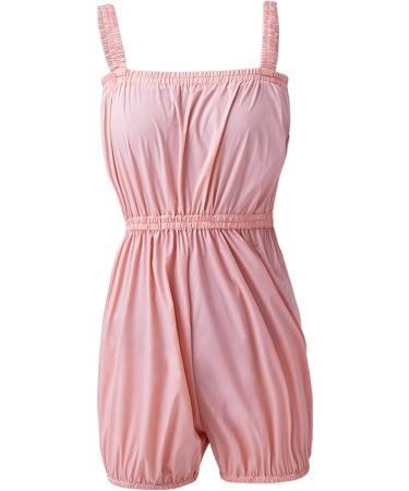 Lovdaswi Women's Lightweight Warm Up Rompers Shorts - Pink (Size Large) - Buy Online on GoSupps.com