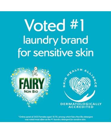 Fairy Non Bio Pods Fresh 70 Count - Gentle Laundry Detergent Pods - Buy Online on GoSupps.com