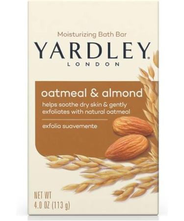 Oatmeal & Almond by Yardley Boxed Soap 120g - Buy Online on GoSupps.com