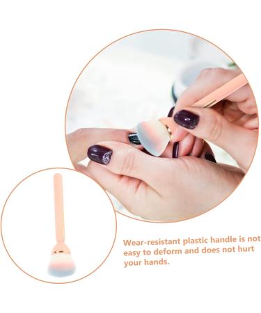 VINTORKY Manicure Brush Dust Brush Mineral Brush Nail Dust Brush Pink Supple Powder Brush Multi-function Makeup Brush Cosmetic Cream Brush Makeup Supply Loose Beauty Tools Clean Plastic - Buy Online on GoSupps.com