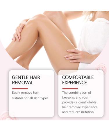 YNPQTDS Resin Granules For Hair Removal Skin Care For Hair Removal Organic Resin Granules Care 100 grams for Face Armpits Legs Back Chest Bikini line - Buy Online on GoSupps.com
