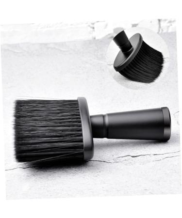Ipetboom Hair Neck Brush Barber Brush Neck Duster Barber Duster Brush Barber Neck Duster Shaving Brush Mustache Grooming Hair Sweep Brush Hair Remover Duster Facial Clean Beard 14x10cm Black - Buy Online on GoSupps.com