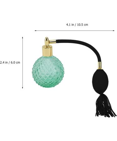 minkissy Glass Spray Bottle Vintage Perfume Spray Bottle Refillable Vintage Perfume Bottle Empty Glass Perfume Spraying Bottle Retro Perfume Bulb Bottle Green Airbag Perfume Travel Spray Bottle - Buy Online on GoSupps.com