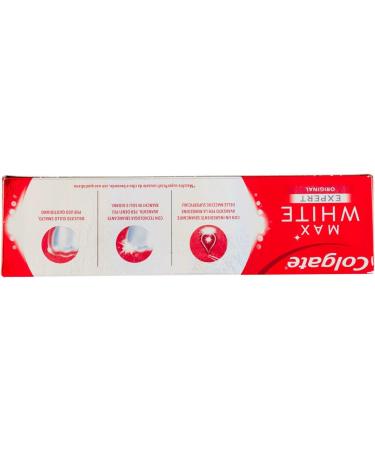 Colgate Max White Expert White Toothpaste 4-Pack (4 x 75 ml) - Brighten Your Smile | Buy Internationally - Buy Online on GoSupps.com