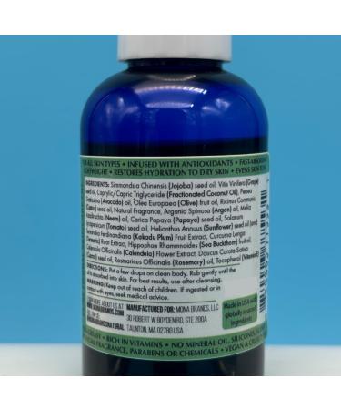 Buy MONA Brands Natural Body Oil - Hydrate Moisturize & Soften All Skin Types | Antioxidants & Vitamins | Fast Absorbing Apricot & Lavender - 2 Fl Oz - Buy Online on GoSupps.com