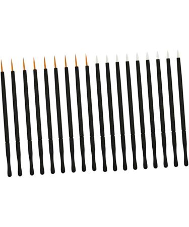 SOESFOUFU Eyeliner Liquid Brushes 100pcs Eyeliner Brush for Liner White Wand Applicator Eyeliner Liquid Tool Make up Makeup 10*0.5cm As Shown - Buy Online on GoSupps.com